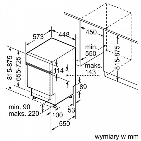 Zmywarka 3 kosz SPI6YMS14E Bosch