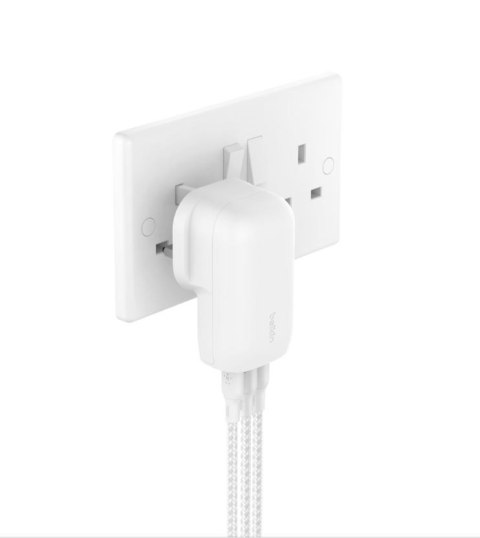 Ładowarka BOOSTCHARGE 67W USB-Cx3 PPS biała Belkin Ładowarka BOOSTCHARGE 67W USB-Cx3 PPS biała Belkin