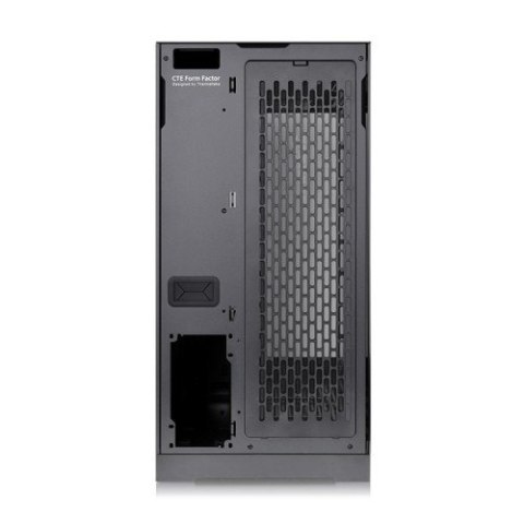 Obudowa CTE E600 MX Tempered Glass, szklany bok - Czarna Thermaltake