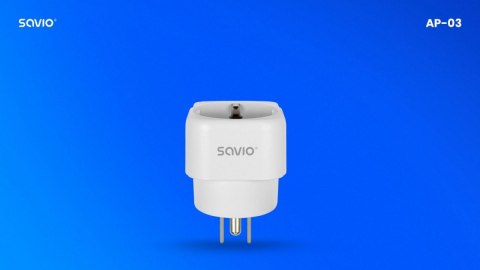Adapter podróżny, gniazdo EU wtyk US AP-03 Savio