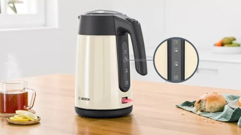 Czajnik TWK7L467 1,7l beżowy Bosch Czajnik TWK7L467 1,7l beżowy Bosch