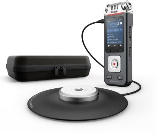 Dyktafon DVT8115 Pamięć 8GB,nagrywanie 360°,microSDHC 32GB Philips