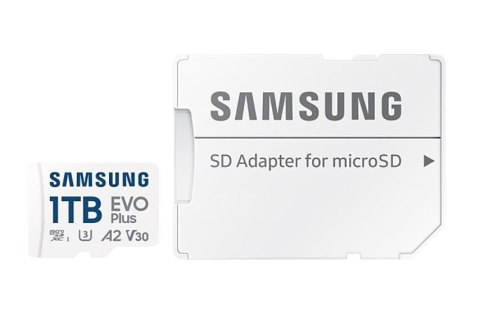 Karta microSD EVO Plus MB-MC1T0SA/EU + Adapter Samsung Karta microSD EVO Plus MB-MC1T0SA/EU + Adapter Samsung