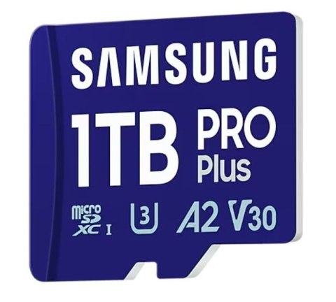 Karta microSD MB-MD1T0SA/WW 1TB PRO+ + adapter MB-MD1T0SA/EU Samsung Karta microSD MB-MD1T0SA/WW 1TB PRO+ + adapter MB-MD1T0SA/EU Samsung