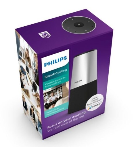 Mikrofon konferencyjny bezprzewodowy z asystentem spotkań Sembly Philips
