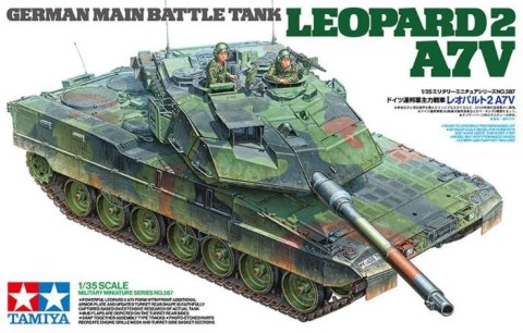 Model plastikowy German Main Battle Tank Leopard 2 A7V Tamiya Model plastikowy German Main Battle Tank Leopard 2 A7V Tamiya