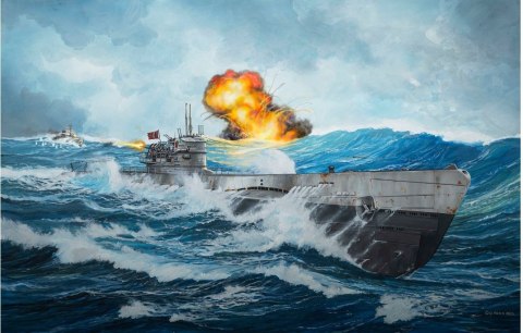Model plastikowy German Submarine T.IX C/40 1/144 Revell Model plastikowy German Submarine T.IX C/40 1/144 Revell