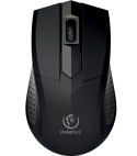 Mysz optyczna Focus USB, 1200DPI 3 przyciski i rolka, czułość 125Hz, kabel 1.8m, waga 66g Rebeltec
