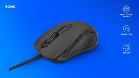 Mysz przewodowa MB-02 Savio