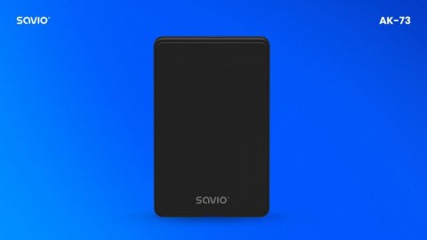 Obudowa na dysk zewnętrzny HDD / SSD 2.5" USB 2.0 AK-73 Savio