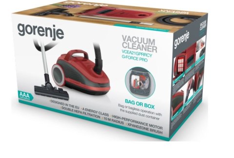 Odkurzacz G Force Pro VCEA21GPRRCY Gorenje