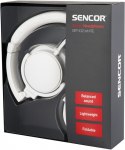 Słuchawki Stereo przewodowe, mikrofon SEP 432, odłączany kabel 1,2 m Sencor