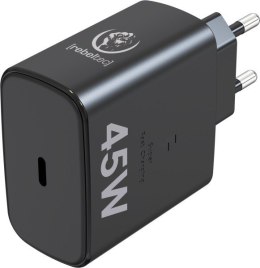 Zasilacz PD45W USB-C uniwersalny do notebooków, smartphonów, tabletów, power banków i innych urządzeń z gniazdem zasilającym USB Rebeltec