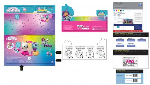 Zestaw do kąpieli Koci Domek Gabi Bath Squirter Spin Master