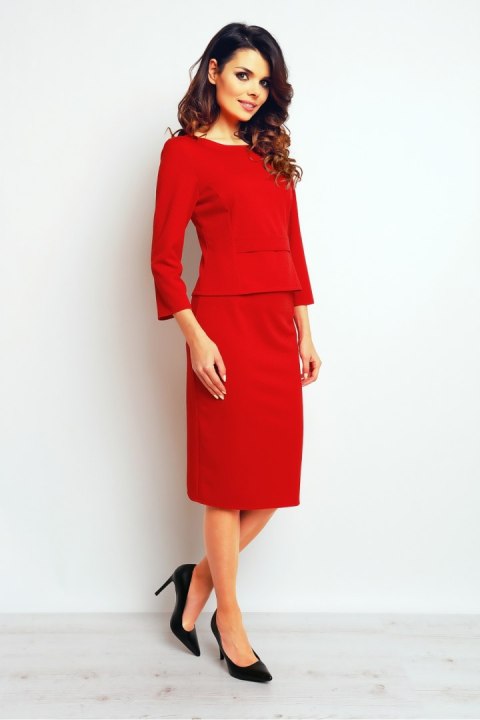 Spódnica Model M090 Red - Infinite You Spódnica Model M090 Red - Infinite You