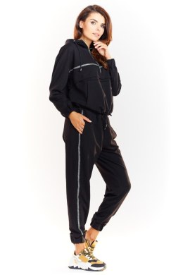 Spodnie Dresowe Model M231 Black - Infinite You