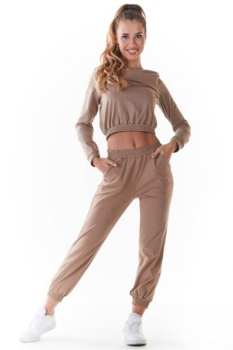 Spodnie Dresowe Model M236 Beige - Infinite You