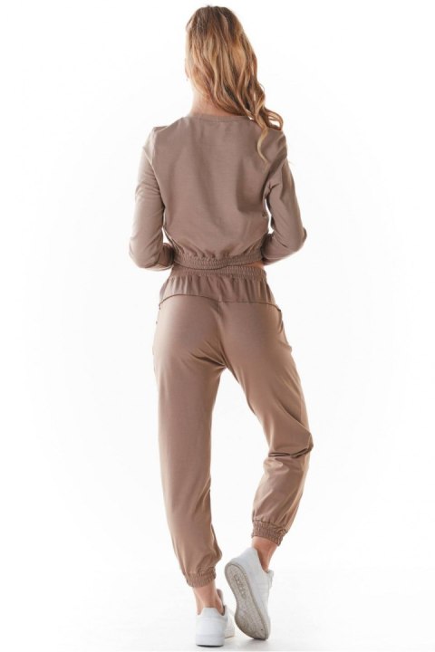 Spodnie Dresowe Model M236 Beige - Infinite You Spodnie Dresowe Model M236 Beige - Infinite You