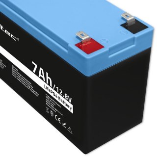 Akumulator LiFePO4 Litowo-Żelazowo-Fosforanowy | 12.8V | 7Ah | 89.6Wh | BMS