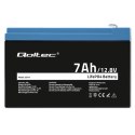 Akumulator LiFePO4 Litowo-Żelazowo-Fosforanowy | 12.8V | 7Ah | 89.6Wh | BMS Qoltec