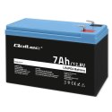Akumulator LiFePO4 Litowo-Żelazowo-Fosforanowy | 12.8V | 7Ah | 89.6Wh | BMS Qoltec