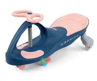 Jeździk grawitacyjny Gravity granatowo-różowy Milly Mally
