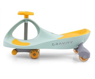 Jeździk grawitacyjny Gravity limonkowo-żółty Milly Mally