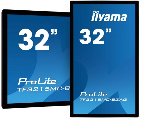 Monitor 32 cale TF3215MC-B2AG POJ.30PKT.VA.24/7.IP65, 500cd,VGA,HDMI, DP IIYAMA