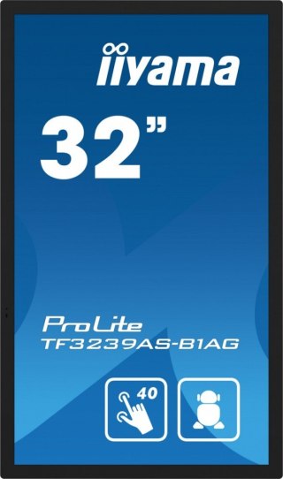 Monitor 32 cale TF3239AS-B1AG,IPS,FHD,HDMIx2,DP,RJ45,3xUSB,2x10W, ANDROID,24/7,IP65 IIYAMA