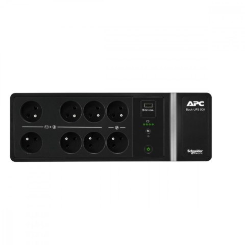Zasilacz BE500G2-FR APC Back-UPS 500VA 8 French outlets APC Zasilacz BE500G2-FR APC Back-UPS 500VA 8 French outlets APC