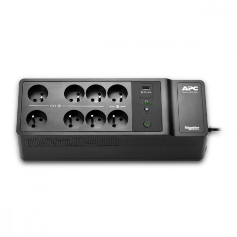 Zasilacz BE500G2-FR APC Back-UPS 500VA 8 French outlets APC Zasilacz BE500G2-FR APC Back-UPS 500VA 8 French outlets APC