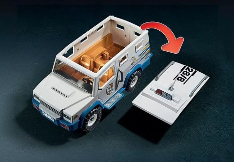 Zestaw z figurkami Action Heroes 71597 Transporter pieniędzy Playmobil