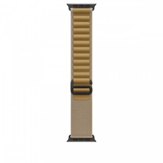 Opaska Alpine w kolorze beżu do koperty 49 mm - rozmiar S - elementy z tytanu w kolorze czarnym