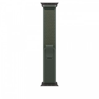 Opaska Trail w kolorze zielonym do koperty 49 mm - rozmiar S/M - elementy z tytanu w kolorze czarnym