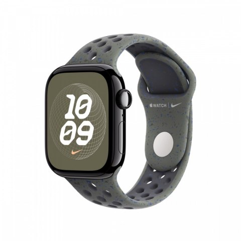 Pasek sportowy Nike w kolorze cargo khaki do koperty 40 mm - rozmiar M/L