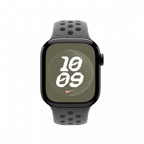 Pasek sportowy Nike w kolorze cargo khaki do koperty 40 mm - rozmiar M/L