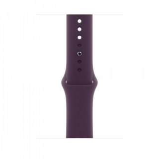 Pasek sportowy w kolorze dojrzałej śliwki do koperty 46 mm - rozmiar M/L