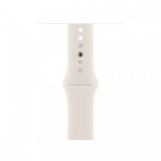 Pasek sportowy w kolorze księżycowej poświaty do koperty 40 mm - rozmiar M/L