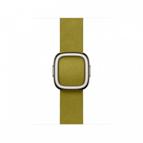 Pasek w kolorze zieleni Chartreuse z klamrą nowoczesną do koperty 42 mm - rozmiar L