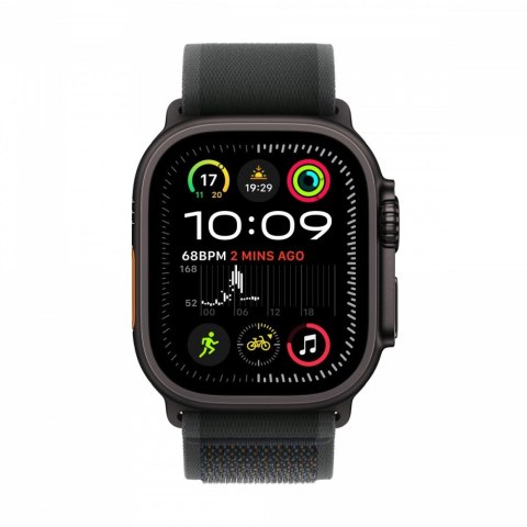 Watch Ultra 2 GPS + Cellular, koperta 49 mm z tytanu w kolorze czarnym z opaską Trial M/L w kolorze czarnym