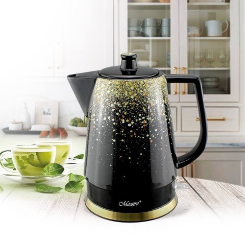 Ceramiczny czajnik elektryczny 1,5l 1500W MR-074-GOLD Feel-Maestro Ceramiczny czajnik elektryczny 1,5l 1500W MR-074-GOLD Feel-Maestro