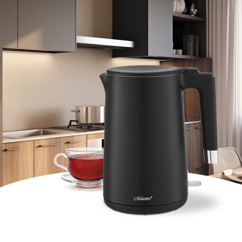 Czajnik elektryczny 1,7l 1800W MR-026-BLACK Feel-Maestro Czajnik elektryczny 1,7l 1800W MR-026-BLACK Feel-Maestro