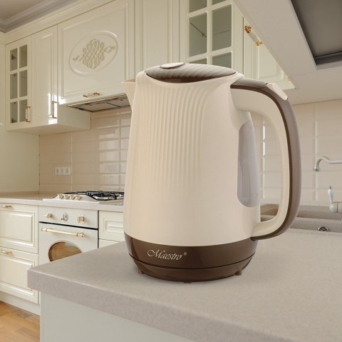 Czajnik elektryczny 1,7l 2200W MR-042-BEIGE Feel-Maestro Czajnik elektryczny 1,7l 2200W MR-042-BEIGE Feel-Maestro