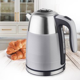Czajnik elektryczny metalowy 1,7l 2200W MR-051-GREY Feel-Maestro
