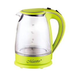 Czajnik elektryczny szklany 1,7l 2000W MR-064-GREEN Feel-Maestro