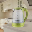 Czajnik elektryczny szklany 1,7l 2000W MR-064-GREEN Feel-Maestro