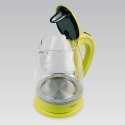 Czajnik elektryczny szklany 1,7l 2000W MR-064-GREEN Feel-Maestro