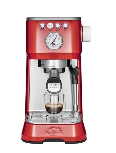 Ekspres kolbowy Barista Perfetta Plus czerwony Solis Ekspres kolbowy Barista Perfetta Plus czerwony Solis