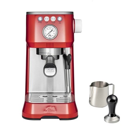 Ekspres kolbowy Barista Perfetta Plus czerwony Solis Ekspres kolbowy Barista Perfetta Plus czerwony Solis