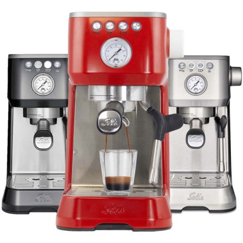 Ekspres kolbowy Barista Perfetta Plus czerwony Solis Ekspres kolbowy Barista Perfetta Plus czerwony Solis